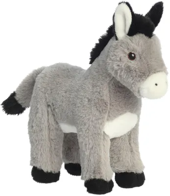 Produktbild von Eco Nation - Esel Auroraworld 35053 Plüschtier Stofftier