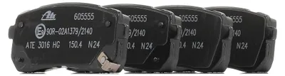 Produktbild von ATE Bremsbeläge Satz Hinten für KIA SORENTO III 13.0460-5555.2