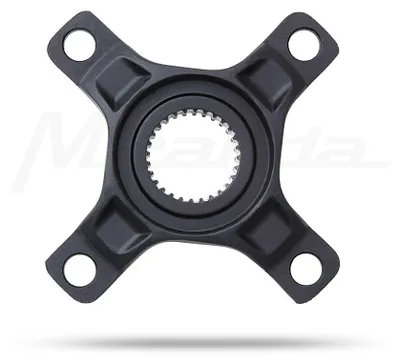 Produktbild von Miranda Yamaha Spinnen 4-Arm, BCD104 PW Motor, Alu, Schwarz
