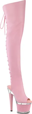 Produktbild von SPECTATOR-3030 Damen Boots von Pleaser, Rosa  , EU 38, US 8