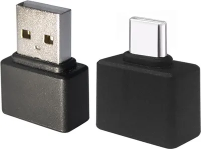 Productafbeelding van USB- en Type-C-vingerafdrukscanner voor Windows 10/11, compatibel met Windows Hello, beveiligde inlogfunctie voor pc, laptop en tablet