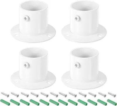 Produktbild von Edelstahl Kleiderbügelaufhänger Set 4-teilig 1,26 Zoll