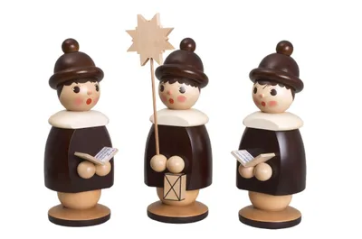 Obrázok produktu pre Miniatúrne figúrky 3 figúrky Kurrende prírodná výška 26cm NOVINKA