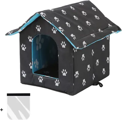 Produktbild von Katzenhaus Outdoor Winterfest Katzenhöhle Wasserdicht Faltbare Draußen Haustiere
