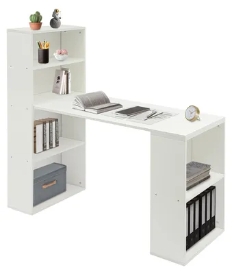 Image de Bureau avec espace de rangement et design moderne