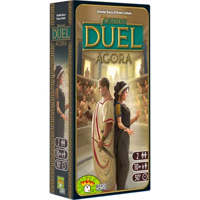 Produktbild von Asmodee 7 Wonders Duell: Agora Brettspiel-Erweiterung