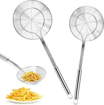 Produktbild von Famanu Sieb-Löffel Edelstahl - 14 cm und 16 cm