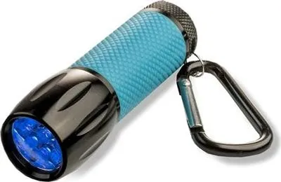 Produktbild von Carson UVSight Pro UVSight LED UV-Licht, mit leuchtendem Gummigriff de, ideal für de Flecken von Haustieren, undichte Stellen an Fahrzeugen, Inspektion de Tickets und Aushärten de Harze (SL-44).