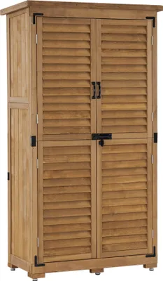 Produktbild von MCombo Gartenschrank Gerätehaus Geräteschuppen Garten Schuppen Schrank Holz 0870
