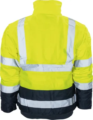 Produktbild von VIZWELL Warnschutz Pilotenjacke VW 60 CB Gr. M gelb/marine