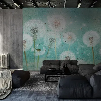 Produktbild von Muralo XXL Selbstklebende FOTOTAPETE Pusteblumen Natur 3D Effekt (B) 90 cm x (H) 60 cm Tapete Wandtapete WOHNZIMMER SCHLAFZIMMER 5179