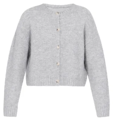 Produktbild von AODA damen strickjacke - grau, M/L