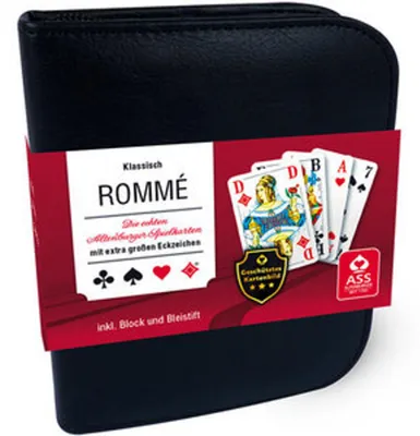 Produktbild von Senioren Rommé im Lederetui
