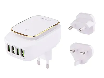 Obrázek produktu pro Nabíječka USB s dotykovou LED lampičkou