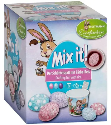 Immagine prodotto di Heitmann 1024472 Colori per uova di Pasqua Mix It Pastel Set