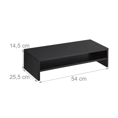 Obrázok produktu pre Stojan na monitor s policou čierna, RD47342