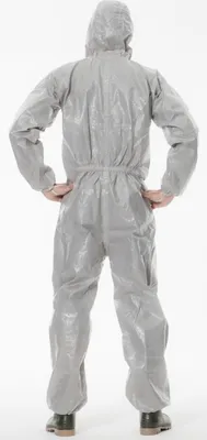 Produktbild von 3M Schutzanzug 4570 grau Typ 3/4/5/6 Gr.4XL, Schutzstufe:3/4/5/6, Größe:XL