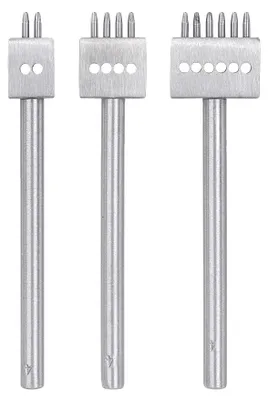 Obrázek produktu pro Nástroj pro děrování kůže, manuální ovládání, děrovač s více velikostmi otvorů, 4 mm