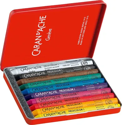 Immagine prodotto di Pastelli a cera CARAN D'ACHE astuccio 10 pezzi WF 0