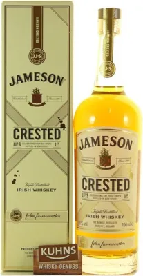 Produktbild von Jameson Crested Blended Irish Whiskey, 0,7l, alc. 40 Vol.-%