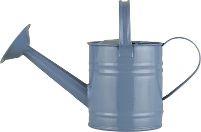 Productafbeelding van Famanu gieter van 0,8 liter met gietmond - Blauw, vintage-stijl