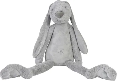 Produktbild von Happy Horse Kuscheltier Kaninchen Richie grau 92cm - Riesen Plüschhase