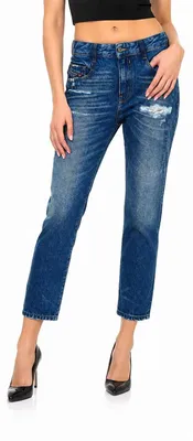 Produktbild von Diesel D-FAYZA 0079R Damen Jeans Hose Boyfriend