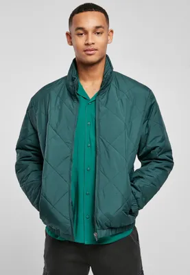 Produktbild von TB4716 - Diamond Quilted Short Jacket green 5XL