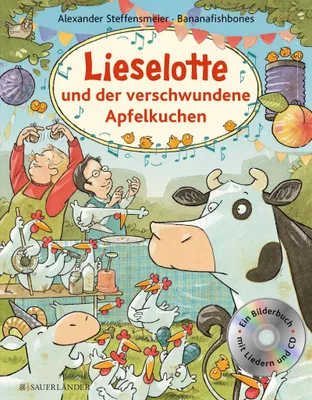 Produktbild von Lieselotte und der verschwundene Apfelkuchen. Buch mit CD