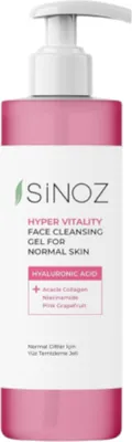 Image de SINOZ Hyper Vitality Gel Nettoyant Visage pour peaux normales - 400 ml