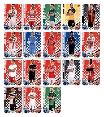 Produktbild von Topps Match Attax Bundesliga - 2025/26 - Alle 18 Heritage Karten