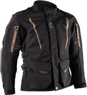 Obrázok produktu pre Leatt ADV DriTour 5.5 – nepremokavá dámska textilná motocyklová bunda, čierna/sivá, L