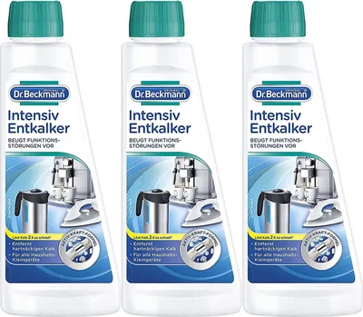 Produktbild von Dr. Beckmann Intensiv Entkalker gegen Kalk in Haushalts-Kleingeräten - beugt Funktionsstörungen vor 3x 250 ml