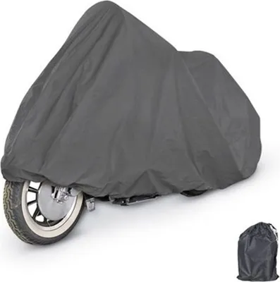 Produktbild von BURI Motorrad Vollgarage Motorradgarage Schutzhülle Abdeckplane Abdeckung Roller Mofa