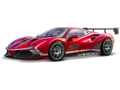 Obrázek produktu pro Bburago 18-36309 - Model auta - Ferrari 488 Challenge EVO '20 (červená, měřítko 1/43)