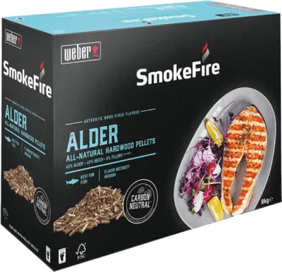 Obrázek produktu pro Weber 100% přírodní dřevěné pelety z olšového dřeva