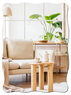 Productafbeelding van Decoratieve Wandspiegel met Ronde Vorm