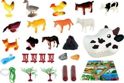 Immagine prodotto di WIKY Zaino con animali della fattoria 27x17x19 cm