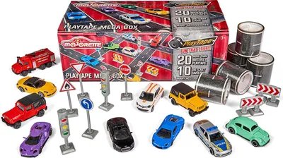 Produktbild von Majorette  212058198 - Playtape Mega Box