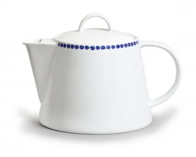 Produktbild von Thun 1794 Teekanne, Odense, blau, 1,3 l, Karlsbader Porzellan, Thun
