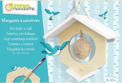 Produktbild von Kinder Vogelhuis aus Holz, 1 Stück