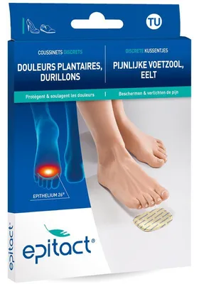 Productafbeelding van Epitact Voetzoolkussentjes Discreet (2 stuks)