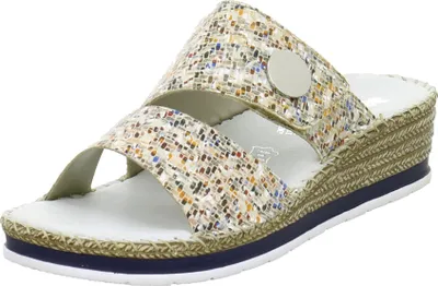 Produktbild von Rieker Komfort Pantoletten Damen 362D5636303934 Beige 40 EU