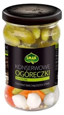 Obrázok produktu pre Nakladané uhorky Chuť 300 g