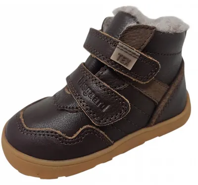 Produktbild von Bisgaard Barefoot Becky TEX Klettschuh Braun