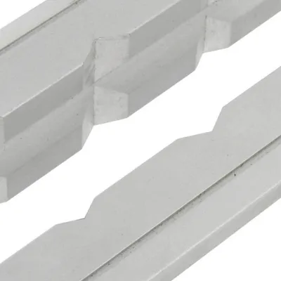 Produktbild von Var Set Of 2 Aluminium Jaws For Bench Vise Grey 150 mm