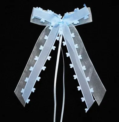 Productafbeelding van Famanu autolinten, organza - 50 stuks, blauw