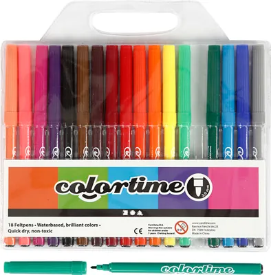Produktbild von Colortime Colortime Stifte-Set 18-teilig