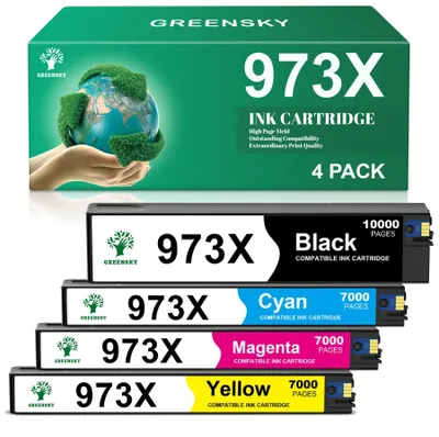 Obrázok produktu pre Solidchoice - Balenie náplní do tlačiarní 973X pre tlačiarne HP PageWide Pro