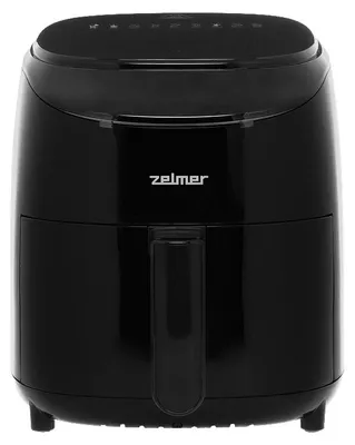 Produktbild von Heißluftfritteuse Zelmer ZAF3550, 1200 W, 3,5 l, 9 Programme, 200°C, Schwarz